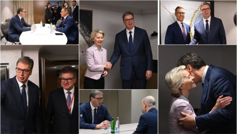 VUČIĆ U PRAGU SA BROJNIM ZVANIČNICIMA Predsednik Srbije sa Lajčakom: Tražim konkretnu i nedvosmislenu reakciju u zaštiti Srba VUČIĆ U PRAGU SA BROJNIM ZVANIČNICIMA Predsednik Srbije sa Lajčakom: Tražim konkretnu i nedvosmislenu reakciju u zaštiti Srba