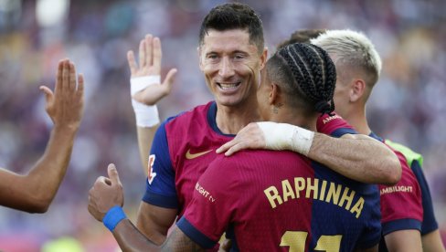 BARSELONA NE DA PRVO MESTO: Katalonci u finišu meča srušili Espanjol i zadržali se na vrhu tabele La Lige