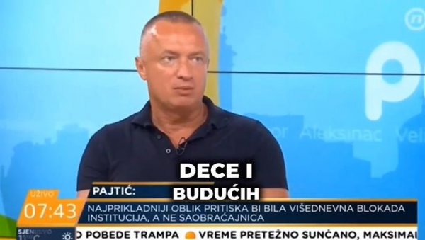 ОВО ЈЕ КРИВИЧНО ДЕЛО! Препланули Пајтић шири панику и застрашује грађане, док шири лажи о разораној Србији (ВИДЕО) ОВО ЈЕ КРИВИЧНО ДЕЛО! Препланули Пајтић шири панику и застрашује грађане, док шири лажи о разораној Србији (ВИДЕО)