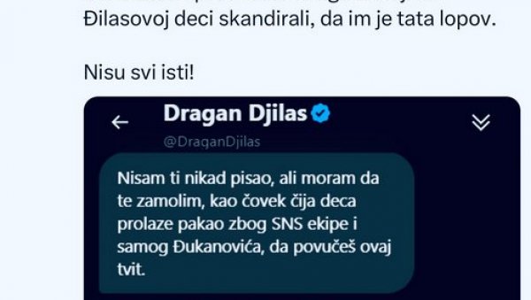 ЦРНО НА БЕЛО: Погледајте како Ђилас командује армијом својих ботова на Твитеру (ФОТО) ЦРНО НА БЕЛО: Погледајте како Ђилас командује армијом својих ботова на Твитеру (ФОТО)