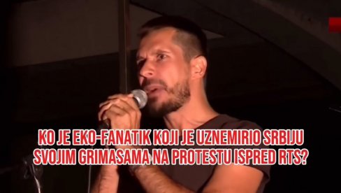 ФАНАТИК: Југословен, комуниста, обожавалац Тита - Ко је вођа опозиционих протеста чије су гримасе шокирале Србију ФАНАТИК: Југословен, комуниста, обожавалац Тита - Ко је вођа опозиционих протеста чије су гримасе шокирале Србију
