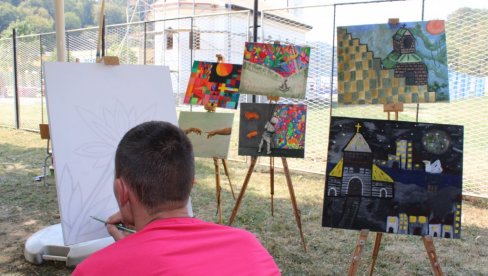 ZA ŠTAFELAJEM SLIKAJU SLOBODU: Jedinstvena umetnička kolonija organizovana u okviru Kazneno-popravnog zavoda za maloletnike u Valjevu ZA ŠTAFELAJEM SLIKAJU SLOBODU: Jedinstvena umetnička kolonija organizovana u okviru Kazneno-popravnog zavoda za maloletnike u Valjevu