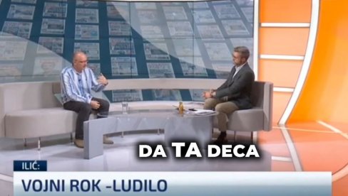 OPOZICIONI NOVINAR PUTEM ŠOLAKOVE TV PORUČIO: Vojska nam ne treba, treba priznati nezavisno Kosovo (VIDEO) OPOZICIONI NOVINAR PUTEM ŠOLAKOVE TV PORUČIO: Vojska nam ne treba, treba priznati nezavisno Kosovo (VIDEO)