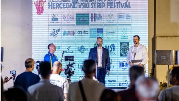 ПРЕМИЈЕР МИЛОЈКО СПАЈИЋ ОТВОРИО 18. ХЕРЦЕГНОВСКИ СТРИП ФЕСТИВАЛ: На окупу светска елита стрип цртача ПРЕМИЈЕР МИЛОЈКО СПАЈИЋ ОТВОРИО 18. ХЕРЦЕГНОВСКИ СТРИП ФЕСТИВАЛ: На окупу светска елита стрип цртача