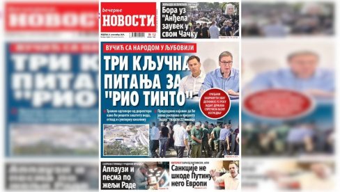 NEDELJNE “VEČERNJE NOVOSTI” DONOSE: Šta bi za ceo svet značilo da umesto Trampa pobedi Kamala; Da li su Sloveni i dalje “evropski crnci” NEDELJNE “VEČERNJE NOVOSTI” DONOSE: Šta bi za ceo svet značilo da umesto Trampa pobedi Kamala; Da li su Sloveni i dalje “evropski crnci”