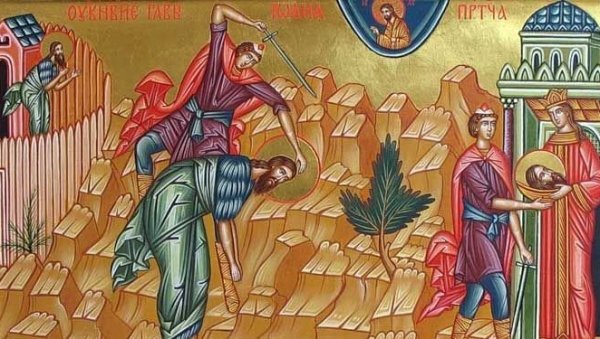 СУТРА ЈЕ УСЕКОВАЊЕ ГЛАВЕ СВЕТОГ ЈОВАНА КРСТИТЕЉА: Дан треба провести у посту и молитви, а ово су и народна веровања (ФОТО) СУТРА ЈЕ УСЕКОВАЊЕ ГЛАВЕ СВЕТОГ ЈОВАНА КРСТИТЕЉА: Дан треба провести у посту и молитви, а ово су и народна веровања (ФОТО)