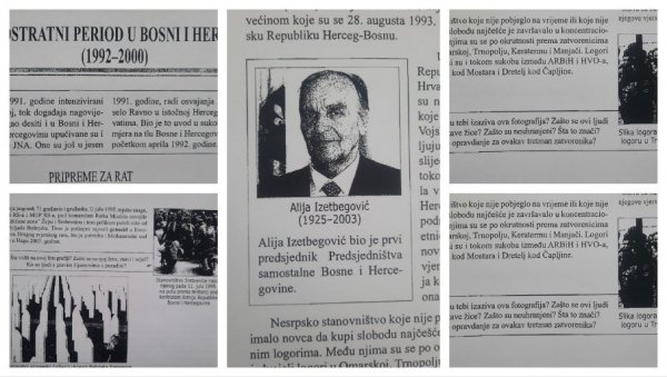 СРПСКА ДЕЦА ЧИТАЈУ ДА СУ СРБИ АГРЕСОРИ: Негативан наратив о нашем народу у Федерацији БиХ СРПСКА ДЕЦА ЧИТАЈУ ДА СУ СРБИ АГРЕСОРИ: Негативан наратив о нашем народу у Федерацији БиХ