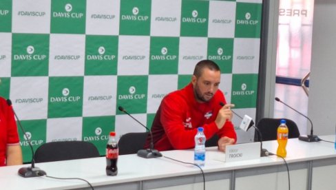 TROICKI PUCA OD OPTIMIZMA: Evo šta je selektor teniske reprezentacije poručio pred meč sa Grčkom TROICKI PUCA OD OPTIMIZMA: Evo šta je selektor teniske reprezentacije poručio pred meč sa Grčkom