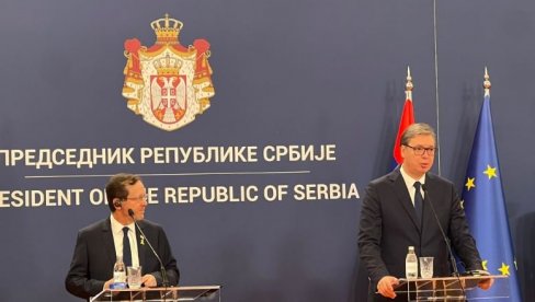 ZA NAS JE OD IZUZETNOG ZNAČAJA: Vučić - Razgovor sa Hercogom o potpisivanju Sporazuma o slobodnoj trgovini ZA NAS JE OD IZUZETNOG ZNAČAJA: Vučić - Razgovor sa Hercogom o potpisivanju Sporazuma o slobodnoj trgovini