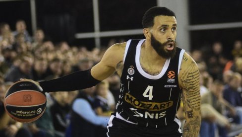 ДОМИНАНТНО! Кошаркаш Партизана Двејн Вашингтон проглашен је за најкориснијег играча (МВП) 11. кола АБА лиг