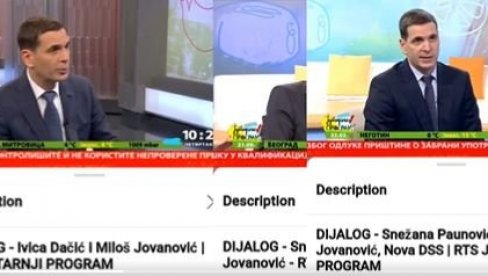MILOŠ JOVANOVIĆ SE ŽALI NA ZABRANU U MEDIJIMA A NE IZBIVA SA RTS-a (VIDEO) MILOŠ JOVANOVIĆ SE ŽALI NA ZABRANU U MEDIJIMA A NE IZBIVA SA RTS-a (VIDEO)