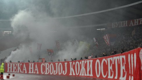 ŠTA ĆE ZAPAD REĆI? Rusi masovno došli na Zvezdin meč i uradili - ovo (FOTO) ŠTA ĆE ZAPAD REĆI? Rusi masovno došli na Zvezdin meč i uradili - ovo (FOTO)