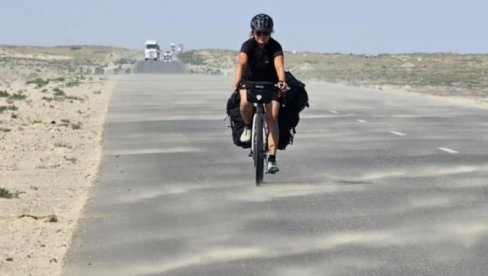 PUT ZA DUŠANA I DUŠU: Lozničanka na biciklu, za dva meseca, prevalila 3000 kilometara PUT ZA DUŠANA I DUŠU: Lozničanka na biciklu, za dva meseca, prevalila 3000 kilometara