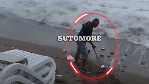 TEŠKA BRUKA: Snimak čišćenja plaže u Sutomoru! Zaboravljamo da sve to more vrati - čim dođe nevreme (VIDEO) TEŠKA BRUKA: Snimak čišćenja plaže u Sutomoru! Zaboravljamo da sve to more vrati - čim dođe nevreme (VIDEO)