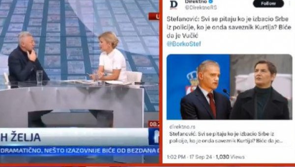 ЂИЛАСОВЦИ ПОНОВО НАПАЛИ ВУЧИЋА: Тврде да је наредио српским полицајцима на КиМ да скину униформе, потом је уследио бруталан демант ЂИЛАСОВЦИ ПОНОВО НАПАЛИ ВУЧИЋА: Тврде да је наредио српским полицајцима на КиМ да скину униформе, потом је уследио бруталан демант