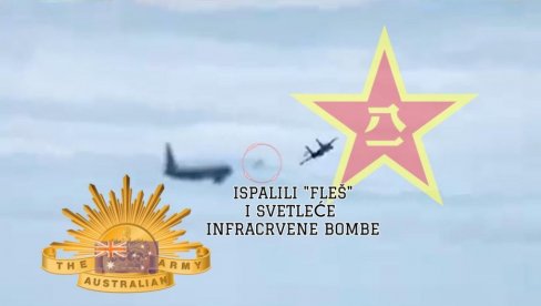 KINESKA VOJSKA OBJAVILA SNIMAK Presreli australijski borbeni avion - ispalili fleš i infracrvenu bombu! Iz Perta kažu: Dobro su živi KINESKA VOJSKA OBJAVILA SNIMAK Presreli australijski borbeni avion - ispalili fleš i infracrvenu bombu! Iz Perta kažu: Dobro su živi