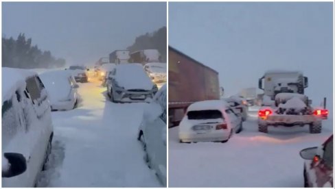 SNEG ZATRPAO AFRIKU: Neverovatni snimci kruže internetom, ljudi satima zaglavljeni u smetovima belog pokrivača (VIDEO) SNEG ZATRPAO AFRIKU: Neverovatni snimci kruže internetom, ljudi satima zaglavljeni u smetovima belog pokrivača (VIDEO)