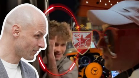 NOĆ PRED DERBI: Visio na kolima Bake Praseta dok je vozio kroz centar BG-a - as Zvezde i sin fudbalske legende (VIDEO) NOĆ PRED DERBI: Visio na kolima Bake Praseta dok je vozio kroz centar BG-a - as Zvezde i sin fudbalske legende (VIDEO)