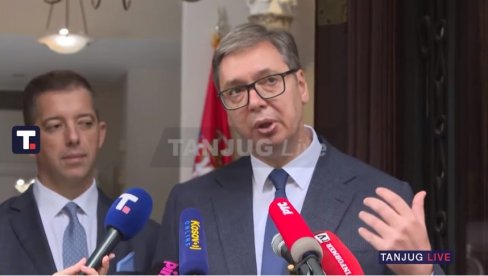 VUČIĆ IZ NJUJORKA: Suštinski važan susret sa Šolcom, Priština je ta koja preti svima jer ne želi slobodan protok robe, usluga i ljudi VUČIĆ IZ NJUJORKA: Suštinski važan susret sa Šolcom, Priština je ta koja preti svima jer ne želi slobodan protok robe, usluga i ljudi