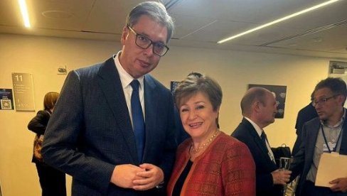 VUČIĆ SA DIREKTORKOM MMF-A: Sa ponosom sam je informisao o najnovijim pokazateljima makroekonomske stabilnosti Srbije (FOTO) VUČIĆ SA DIREKTORKOM MMF-A: Sa ponosom sam je informisao o najnovijim pokazateljima makroekonomske stabilnosti Srbije (FOTO)