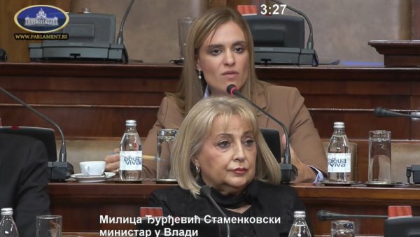 ОПОЗИЦИЈА НЕ МОЖЕ ДА МИ ОПРОСТИ ШТО НИСАМ ДОЗВОЛИЛА ДОС2: Министарка Ђурђевић-Стаменковски поручила опозицији колико је ДОС био погубан ОПОЗИЦИЈА НЕ МОЖЕ ДА МИ ОПРОСТИ ШТО НИСАМ ДОЗВОЛИЛА ДОС2: Министарка Ђурђевић-Стаменковски поручила опозицији колико је ДОС био погубан
