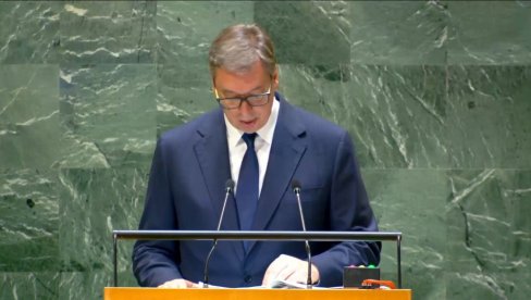 VUČIĆ U UN CITIRAO MUDRE REČI KENEDIJA: Čovečanstvo mora okončati rat pre nego što rat okonča čovečanstvo! VUČIĆ U UN CITIRAO MUDRE REČI KENEDIJA: Čovečanstvo mora okončati rat pre nego što rat okonča čovečanstvo!
