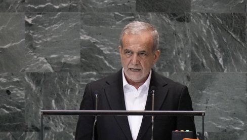 САД, ИЗРАЕЛ И ЕВРОПА НЕ ЖЕЛЕ ДА ИРАН СТАНЕ НА НОГЕ Пезешкијан: Иран ће жешће одговорити на сваку нову америчко-израелску агресију