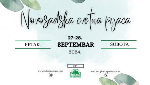 NOVOSADSKA CVETNA PIJACA U PETAK I SUBOTU KOD „SPENSA“: Najavljena bogata ponuda cveća, sadnica, opreme, meda NOVOSADSKA CVETNA PIJACA U PETAK I SUBOTU KOD „SPENSA“: Najavljena bogata ponuda cveća, sadnica, opreme, meda