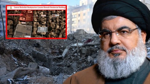 HEZBOLAH OBEZGLAVLJEN! IDF: U jednom napadu ubili smo 20 vođa zajedno sa Nasralahom, svi se krili u bunkeru HEZBOLAH OBEZGLAVLJEN! IDF: U jednom napadu ubili smo 20 vođa zajedno sa Nasralahom, svi se krili u bunkeru