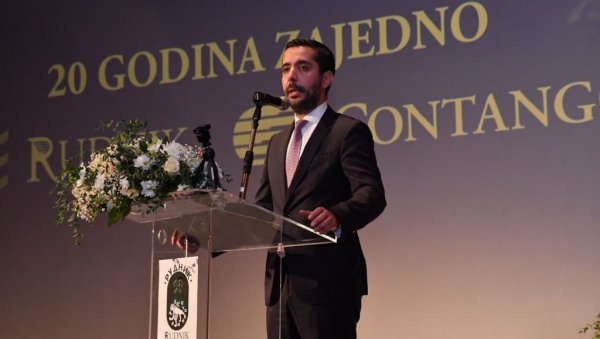 РУДАРСКИ СЕКТОР ЈЕ СТУБ ИНДУСТРИЈСКОГ РАЗВОЈА: Момировић присуствовао свечаности у Горњем Милановцу РУДАРСКИ СЕКТОР ЈЕ СТУБ ИНДУСТРИЈСКОГ РАЗВОЈА: Момировић присуствовао свечаности у Горњем Милановцу