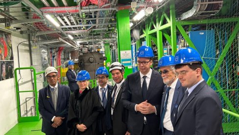 Ministarka dr Begović na proslavi 70 godina CERN-a Ministarka dr Begović na proslavi 70 godina CERN-a