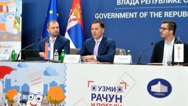 У ИГРИ СВИ РАЧУНИ ИЗДАТИ ОД ПОЧЕТКА ГОДИНЕ Мали: Надамо се да их сакупљате и уносите у апликацију У ИГРИ СВИ РАЧУНИ ИЗДАТИ ОД ПОЧЕТКА ГОДИНЕ Мали: Надамо се да их сакупљате и уносите у апликацију