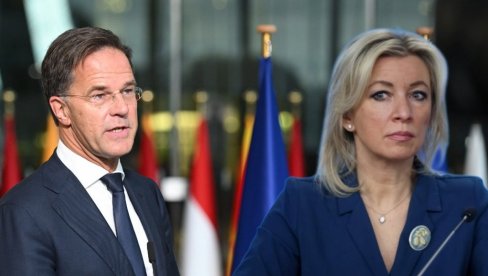ZAHAROVA NIJE BIRALA REČI: Novi šef NATO-a joj izgleda nije omiljena ličnost... ZAHAROVA NIJE BIRALA REČI: Novi šef NATO-a joj izgleda nije omiljena ličnost...