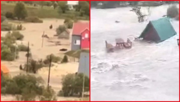 ХАОТИЧНО И У ЦРНОЈ ГОРИ, УПАЉЕН ЦРВЕНИ МЕТЕОАЛАРМ: Вода носи све пред собом, гром ударио насред шеталишта (ВИДЕО) ХАОТИЧНО И У ЦРНОЈ ГОРИ, УПАЉЕН ЦРВЕНИ МЕТЕОАЛАРМ: Вода носи све пред собом, гром ударио насред шеталишта (ВИДЕО)