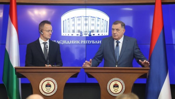 СВЕДОЦИ СМО ВАЖНОГ ДОГОВОРА: Састали се Додик и Сијарто, сарадња Мађарске и Српске на високом нивоу (ФОТО) СВЕДОЦИ СМО ВАЖНОГ ДОГОВОРА: Састали се Додик и Сијарто, сарадња Мађарске и Српске на високом нивоу (ФОТО)
