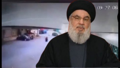 POGLEDAJTE TAČAN TRENUTAK UBISTVA VOĐE HEZBOLAHA: Više od 80 tona eksploziva palo na bunker u kojem se krio Hasan Nasralah (VIDEO) POGLEDAJTE TAČAN TRENUTAK UBISTVA VOĐE HEZBOLAHA: Više od 80 tona eksploziva palo na bunker u kojem se krio Hasan Nasralah (VIDEO)