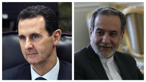 SASTANAK SIRIJE I IRANA: Predsednik i šef diplomatije razgovarali o strateškim odnosima dve zemlje SASTANAK SIRIJE I IRANA: Predsednik i šef diplomatije razgovarali o strateškim odnosima dve zemlje