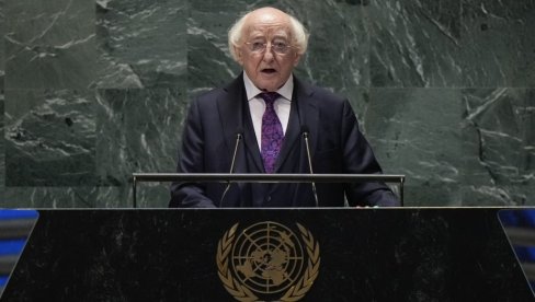 OVO JE UVREDA I ZA VOJNIKE I NJIHOVE PORODICE: Irski predsednik kritikovao Izrael zbog zahteva za preseljenje UNIFIL-a OVO JE UVREDA I ZA VOJNIKE I NJIHOVE PORODICE: Irski predsednik kritikovao Izrael zbog zahteva za preseljenje UNIFIL-a