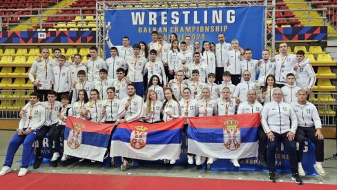 DOMINACIJA U SKOPLJU: Srpski rvači osvojili 29 medalja na Balkanijadi DOMINACIJA U SKOPLJU: Srpski rvači osvojili 29 medalja na Balkanijadi