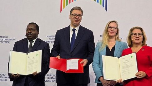 RADUJEMO SE SARADNJI SA NAŠIM PRIJATELJIMA IZ ZAMBIJE I AFRIKE: Vučić na panelu New Alliance Talks