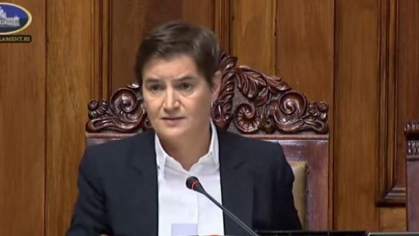 БРНАБИЋЕВА: Апелујем на цивилизовану расправу о буџету, да не гледамо насиље БРНАБИЋЕВА: Апелујем на цивилизовану расправу о буџету, да не гледамо насиље
