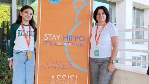 NIKOLIJA ZADIVILA U ITALIJI: Desetogodišnja učenica OŠ Prvi maj iz Trupala kod Niša među najboljima na svetu u poznavanju engleskog jezika NIKOLIJA ZADIVILA U ITALIJI: Desetogodišnja učenica OŠ Prvi maj iz Trupala kod Niša među najboljima na svetu u poznavanju engleskog jezika
