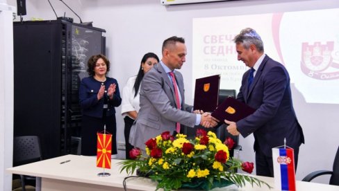 VRANJANCI UZ MAKEDONCE: Saradnja sa Krivom Palankom VRANJANCI UZ MAKEDONCE: Saradnja sa Krivom Palankom
