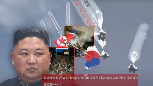 PRLJAVI NAPAD IZ VAZDUHA: Severna Koreja udarila na Južnu, pogodili provinciju Gangvon - Kim DŽong poslao poklon susedima (VIDEO) PRLJAVI NAPAD IZ VAZDUHA: Severna Koreja udarila na Južnu, pogodili provinciju Gangvon - Kim DŽong poslao poklon susedima (VIDEO)