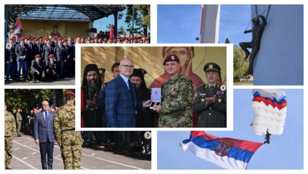 ОСАМ ДЕЦЕНИЈА ПАДОБРАНСКЕ ЈЕДИНИЦЕ Вучевић: Ви сте баштиници једне дуге традиције, витешки чувари нашег неба и копна (ФОТО/ВИДЕО) ОСАМ ДЕЦЕНИЈА ПАДОБРАНСКЕ ЈЕДИНИЦЕ Вучевић: Ви сте баштиници једне дуге традиције, витешки чувари нашег неба и копна (ФОТО/ВИДЕО)