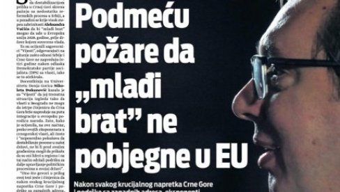 NE STAJE MRŽNJA PROTIV VUČIĆA I NAŠE DRŽAVE: Šolakove Vijesti nastavile kampanju, optužuju Srbiju da koči put Crne Gore u EU NE STAJE MRŽNJA PROTIV VUČIĆA I NAŠE DRŽAVE: Šolakove Vijesti nastavile kampanju, optužuju Srbiju da koči put Crne Gore u EU
