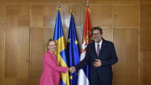 ŽIGMANOV SA AMBASADORKOM ŠVEDSKE: Razgovori o nastavku uspešne saradnje ŽIGMANOV SA AMBASADORKOM ŠVEDSKE: Razgovori o nastavku uspešne saradnje