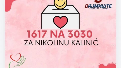 DA NIKOLINA KALINIĆ DOBIJE NOVU JETRU: U Novom Sadu u subotu humanitarno druženje za pomoć sugrađanki DA NIKOLINA KALINIĆ DOBIJE NOVU JETRU: U Novom Sadu u subotu humanitarno druženje za pomoć sugrađanki