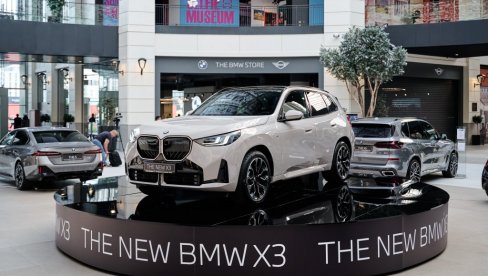 PREMIJERA LIDERA U SVOJOJ KLASI: Ekskluzivno predstavljen novi BMW X3 impresivnih performansi PREMIJERA LIDERA U SVOJOJ KLASI: Ekskluzivno predstavljen novi BMW X3 impresivnih performansi