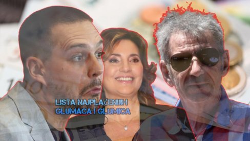 VRTOGLAVE SUME: Lista najplaćenijih srpskih glumaca i glumica VRTOGLAVE SUME: Lista najplaćenijih srpskih glumaca i glumica